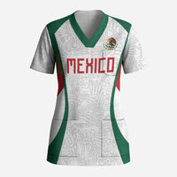 2026 World Football Host Country Mexico Custom Scrub Top Green Version