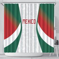 2026 World Football Host Country Mexico Shower Curtain Green Version