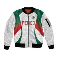 2026 World Football Host Country Mexico Custom Sleeve Zip Bomber Jacket Green Version