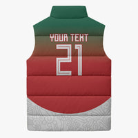 2026 World Football Host Country Mexico Custom Sleeveless Puffer Jacket Green Version
