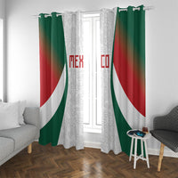 2026 World Football Host Country Mexico Window Curtain Green Version
