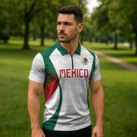 2026 World Football Host Country Mexico Custom Zipper Polo Shirt Green Version