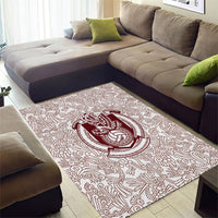2026 World Football Host Country Mexico Area Rug White Version