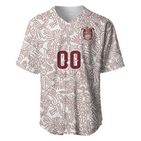 2026 World Football Host Country Mexico Custom Baseball Jersey White Version