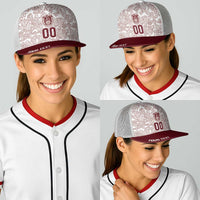 2026 World Football Host Country Mexico Personalized Baseball Net Cap White Version