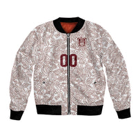 2026 World Football Host Country Mexico Custom Bomber Jacket White Version