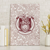 2026 World Football Host Country Mexico Canvas Wall Art White Version