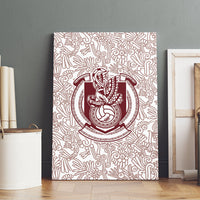2026 World Football Host Country Mexico Canvas Wall Art White Version