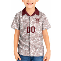 2026 World Football Host Country Mexico Custom Kid Hawaiian Shirt White Version