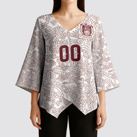 2026 World Football Host Country Mexico Custom Kimono Sleeve Blouse White Version
