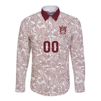2026 World Football Host Country Mexico Custom Long Sleeve Button Shirt White Version