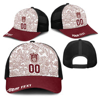 2026 World Football Host Country Mexico Personalized Mesh Trucker Cap White Version