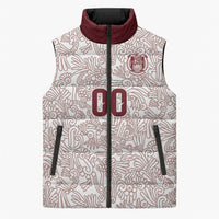 2026 World Football Host Country Mexico Custom Sleeveless Puffer Jacket White Version