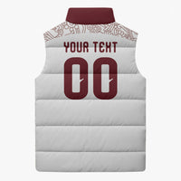 2026 World Football Host Country Mexico Custom Sleeveless Puffer Jacket White Version