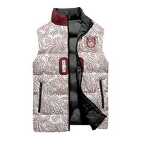 2026 World Football Host Country Mexico Custom Sleeveless Puffer Jacket White Version
