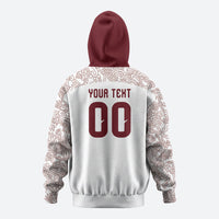 2026 World Football Host Country Mexico Custom Zip Hoodie White Version