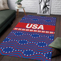 2026 World Football Host Country United States Area Rug