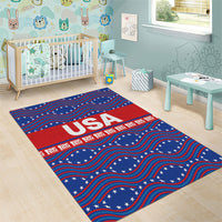2026 World Football Host Country United States Area Rug