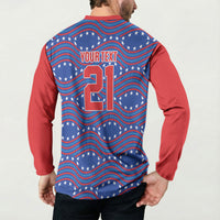 2026 World Football Host Country United States Custom Button Sweatshirt