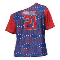 2026 World Football Host Country United States Custom Cross Shoulder Shirt