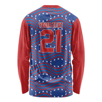 2026 World Football Host Country United States Custom Long Sleeve Shirt