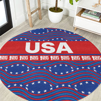 2026 World Football Host Country United States Round Carpet