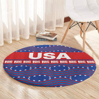 2026 World Football Host Country United States Round Carpet