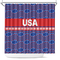 2026 World Football Host Country United States Shower Curtain