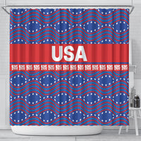 2026 World Football Host Country United States Shower Curtain