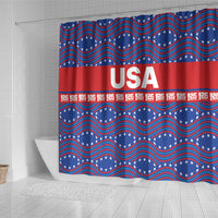 2026 World Football Host Country United States Shower Curtain