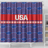 2026 World Football Host Country United States Shower Curtain