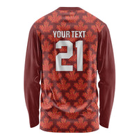 2026 World Football Host Country Canada Custom Long Sleeve Shirt