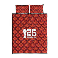2026 World Football Host Country Canada Quilt Bed Set