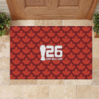 2026 World Football Host Country Canada Rubber Doormat