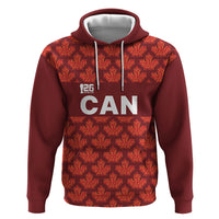2026 World Football Host Country Canada Custom Zip Hoodie