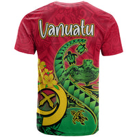 Vanuatu Islands T Shirt Polynesian Tattoo and Sea Turtle - Wonder Print Shop