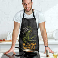 Alligator Alcatraz Est 2025 Apron Vintage Retro - Wonder Print Shop