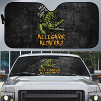 Alligator Alcatraz Est 2025 Auto Sun Shade Vintage Retro - Wonder Print Shop