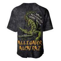 Alligator Alcatraz Est 2025 Baseball Jersey Vintage Retro - Wonder Print Shop