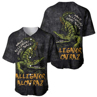 Alligator Alcatraz Est 2025 Baseball Jersey Vintage Retro - Wonder Print Shop