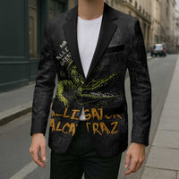 Alligator Alcatraz Est 2025 Blazer Vintage Retro - Wonder Print Shop