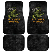 Alligator Alcatraz Est 2025 Car Mats Vintage Retro - Wonder Print Shop