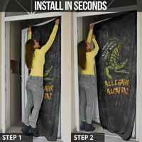 Alligator Alcatraz Est 2025 Door Cover Vintage Retro - Wonder Print Shop