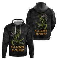 Alligator Alcatraz Est 2025 Hoodie Vintage Retro - Wonder Print Shop