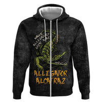 Alligator Alcatraz Est 2025 Hoodie Vintage Retro - Wonder Print Shop