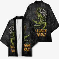 Alligator Alcatraz Est 2025 Kimono Vintage Retro - Wonder Print Shop
