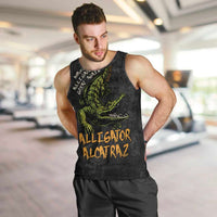 Alligator Alcatraz Est 2025 Men Tank Top Vintage Retro - Wonder Print Shop