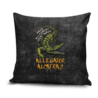 Alligator Alcatraz Est 2025 Pillow Cover Vintage Retro - Wonder Print Shop
