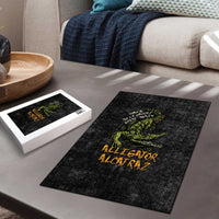 Alligator Alcatraz Est 2025 Puzzle Vintage Retro - Wonder Print Shop