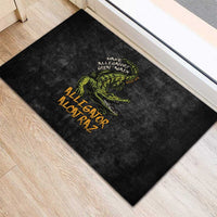 Alligator Alcatraz Est 2025 Rubber Doormat Vintage Retro - Wonder Print Shop